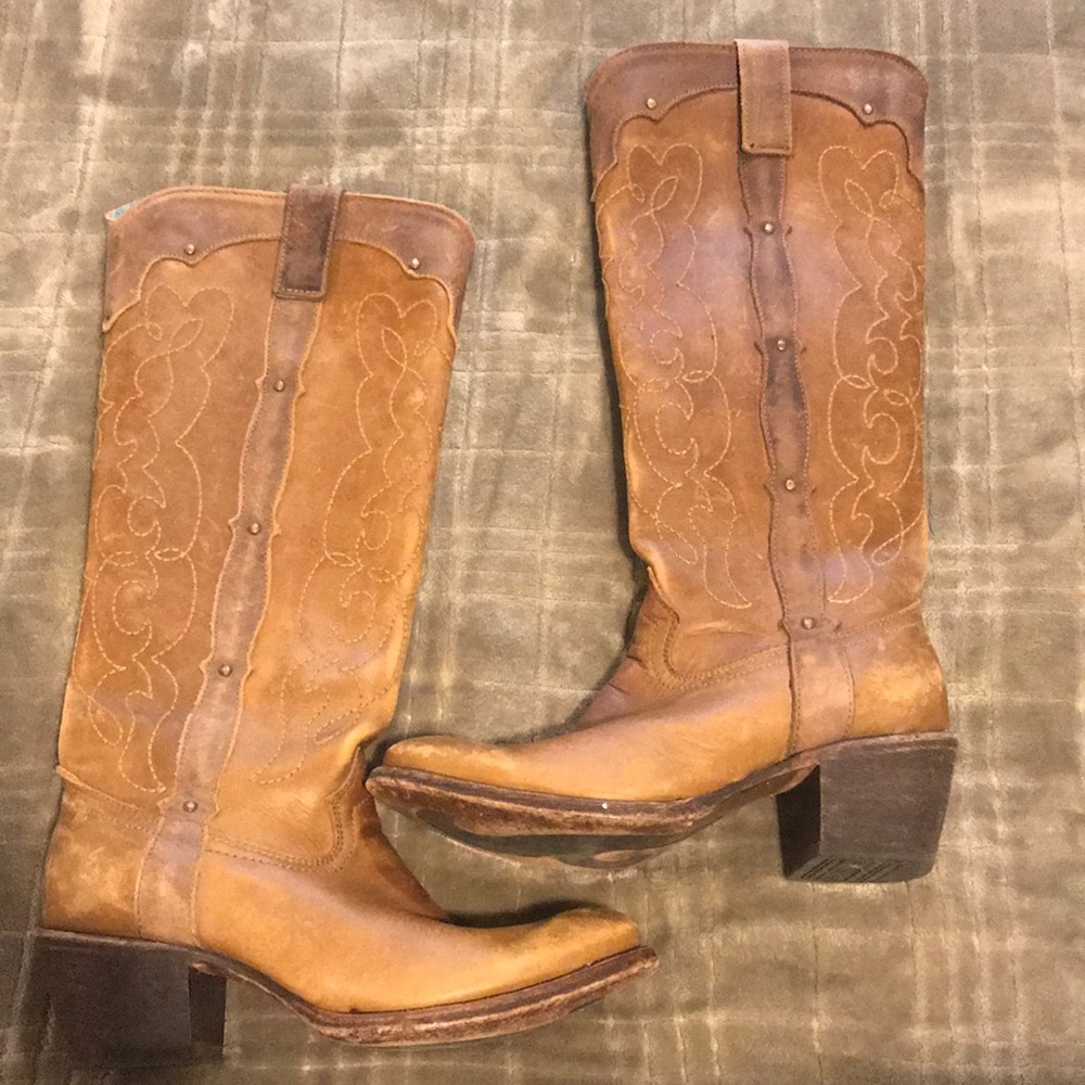 Corral Kats Natural Westport boots